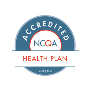 Accredited NCQA health plan badge